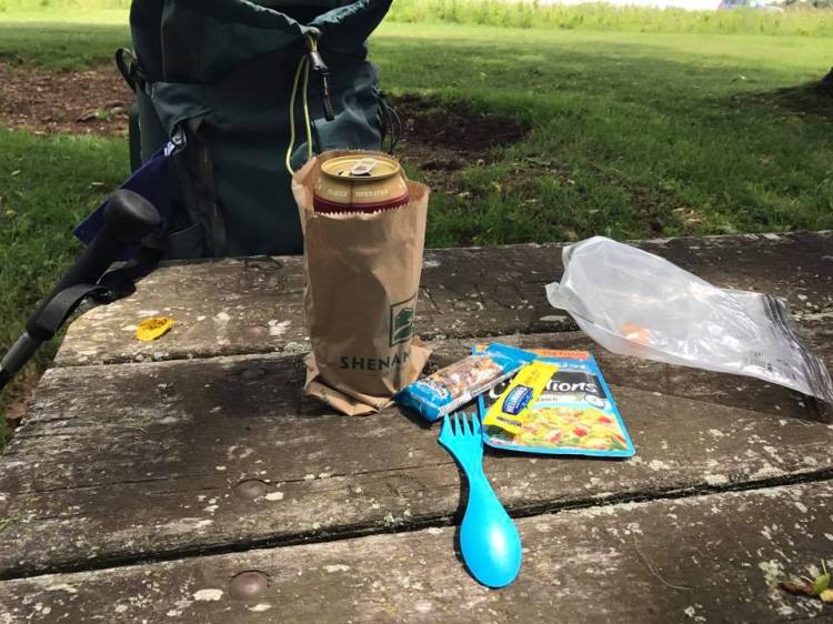 AT Beer and lunch at wayside